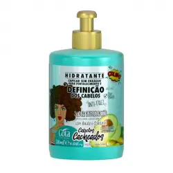 Gota Dourada - Crema de peinado fortalecedora para cabello rizado