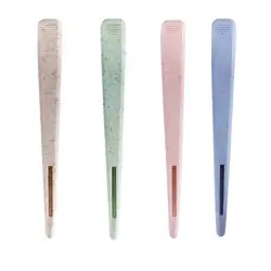 Hair Clip Set Green, Pinkbue, Natural - 4 Pcs/Box - WAD Professional Beauty