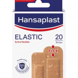 Hansaplast - 20 Apósitos Elastic 2 Tamaños