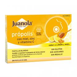 Juanola - Propolis Con Miel/Zinc + Vitamina 'C' Sabor Limón Miel
