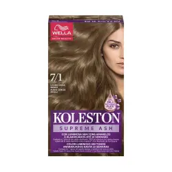Koleston Kit Supreme-Rubio Ceniza Medio Tinte Capilar