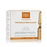 Martiderm The Originals Proteos Hydra Plus SP - Ampollas Antiedad hidratantes y antioxidantes, Protección UVA / UVB, 30 Ampollas x 2 ml