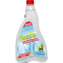 Cristalino 750 ml Limpia Cristales Recambio