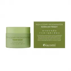 Nacomi - *Rich & Comfy Regeneration* - Mascarilla facial regeneradora con aguacate y ceramidas