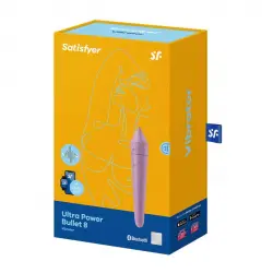 Satisfyer - Mini vibrador Ultra Power Bullet 8 App Connect