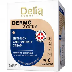 Crema Facial Antiarrugas Dermo System Semi-rich 50 ml