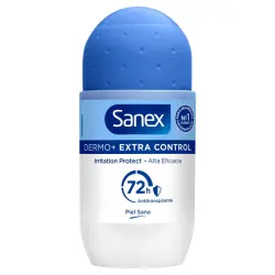 Desodorante Roll-On Dermo+ Extra Control 72h Antitranspirante 50 ml