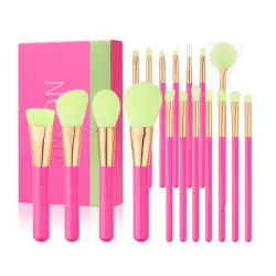 Docolor - Set de Brochas (18 piezas) - Hot Pink