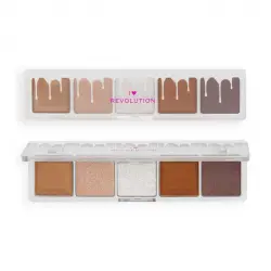 I Heart Revolution - Paletas de sombras Mini Chocolate - White Vanilla Cream