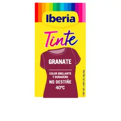 Iberia Tinte Ropa no destiñe 40º #granate 70 gr