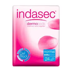Indasec Compresa Incontinencia Normal 24 unidades