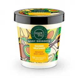 Organic Shop - *Body Desserts* - Crema corporal - Batido de platano