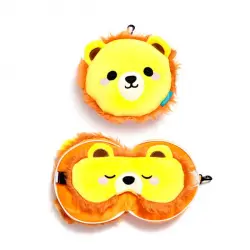Almohada de Viaje con Antifaz  Relaxeazzz