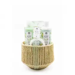 Cesta de Baño Campera Flor de Jazmín 200 ml