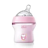 Chicco Biberón Naturalfeeling Flujo Normal  0M+ Rosa, 150 ml