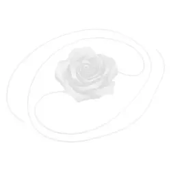 Chris Rubin - Gargantilla Rosalía 1 pieces Blanco unisex