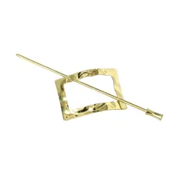 Chris Rubin - Pasador De Pelo Nova Rectángulo Pinzas y horquillas 1 pieces Marrón claro female