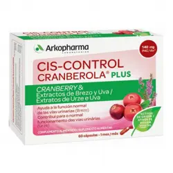 Cramberola - Cápsulas Ciscontrol Cramberola Plus 60.