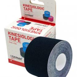 Dderma - Vendaje Neuromuscular Kinesiologic Tape Negro Sanity