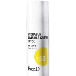 Face D - Crema solar facial Hydrasun SPF 50 Face D.