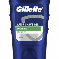 Gillette - After Shave En Gel Con Aloe Vera Para Piel Sensible