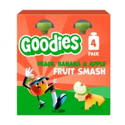 Goodies bolsitas melocotón plátano y manzana
