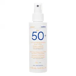 Korres - Emulsión solar en spray de yogur para rostro y cuerpo SPF50+ Protección solar 150 ml female