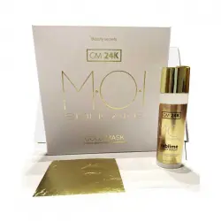 M.O.I Skincare - Tratamiento facial con láminas de oro Gold Mask 24K Luxury