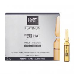 MartiDerm - 30 Ampollas Platinum Photo-Age HA+