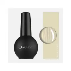 Mia Make Up - Quicklac Semipermanente Lacas de uñas 15 ml PEARL WHITE