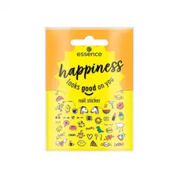 Pegatinas Para UÃ±as Happiness Looks Good On You