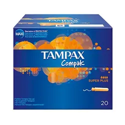 Tampax Compak Super Plus Tampones 22 unidades