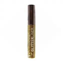 Technic Cosmetics - Eyeliner líquido con glitter - Bronze