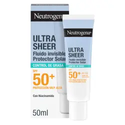 Ultra Sheer Fluido Invisible Oil Control SPF50+ 50 ml