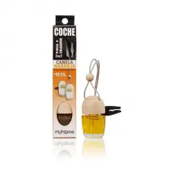 Ambientador Coche con Pinza Canela y Naranja 7 ml