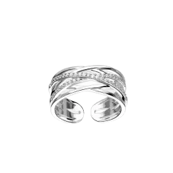 Anillo Tweed  ByDamacoco  Pendientes