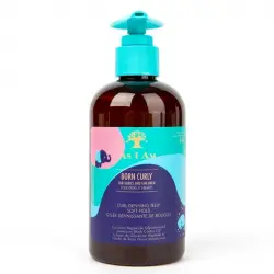 As I Am - Gel definidor de rizos para bebés y niños Born Curly - Glicerina y Aceite de Ricino Jamaicano