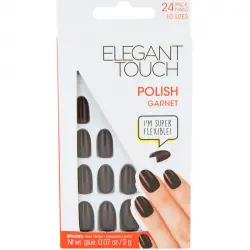 Elegant Touch - Uñas Postizas Polish - Garnet