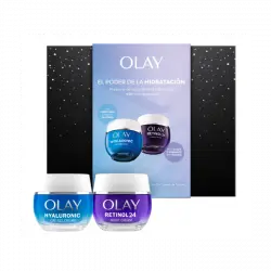 Estuche Olay Hyaluronic Vitamina B5 + Olay Retinol24