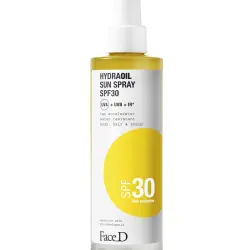 Face D - Spray Solar Cuerpo y Cabello Hydraoil SPF30 Face D.