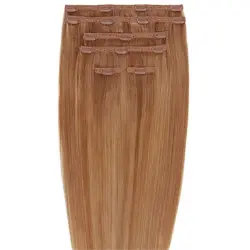Gold24 - Extensiones Con Clip Gold24 #4 Marrón - 60 Cm Extensiones de cabello 1 pieces Marrón unisex