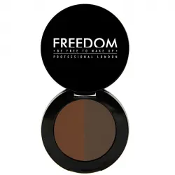 ProArtist Freedom - Sombra para cejas en polvo Duo Brow - Auburn