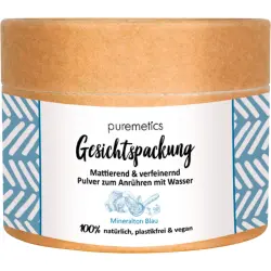 puremetics - Pack facial azul mineral Mascarillas hidratantes 60 g female