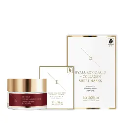 Set reparador nocturno y mascarilla para ojos Set de tratamiento facial