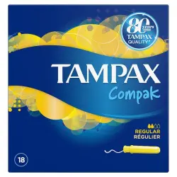 Tampax Compak Pearl Regular Tampones 18 unidades