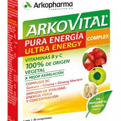 Arkopharma - 30 Comprimidos Arkovital® Pura Energía Ultra
