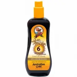 Australian Gold Bronceador Oil Carrot Spray SPF 6, 237 ml