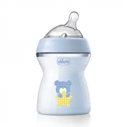 Chicco - Biberón Naturalfeeling Flujo Medio 2M+ Chupetes 250 ml female