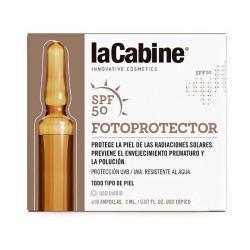 La Cabine - Pack de 10 ampollas Fotoprotector SPF 50+