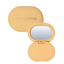 Makeup Revolution - Polvos compactos Powder Pops Instant Blur - Banana Deep